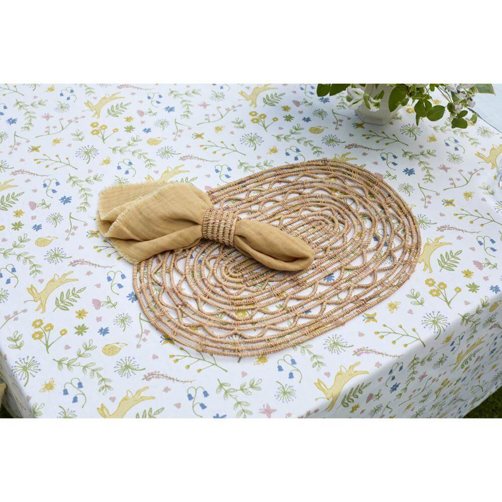 Walton & Co Set of 2 Saffron Soft Weave Napkins